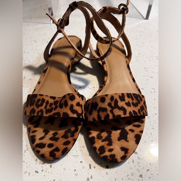 a new day Shoes - A new day strappy leapord sandles 8.5